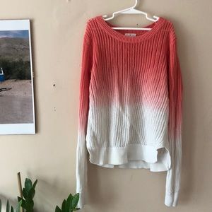 ombré sweater